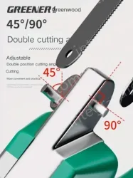 American 12 inch hacksaw stand includes 11 carbon hacksaw blades + 8 multi-function saw blades