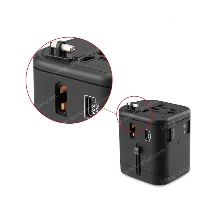Universal travel adapter Type C usb