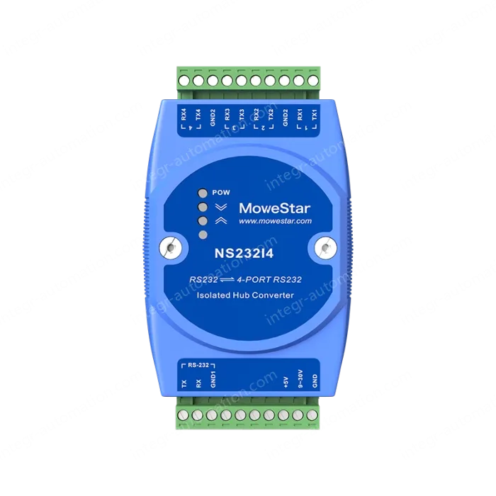 4xRS232 Isolated HUB Converter