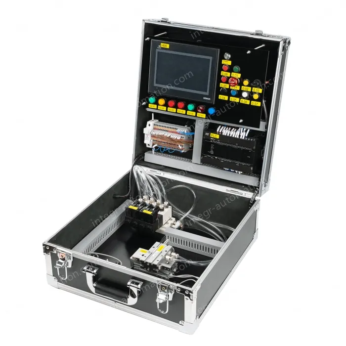 OMRON CP2E Pneumatic Component Sequence Control Training Box
