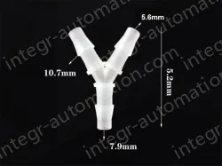 7.9mmY-shaped tee