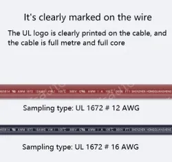 Transformer Cable 10AWG Black