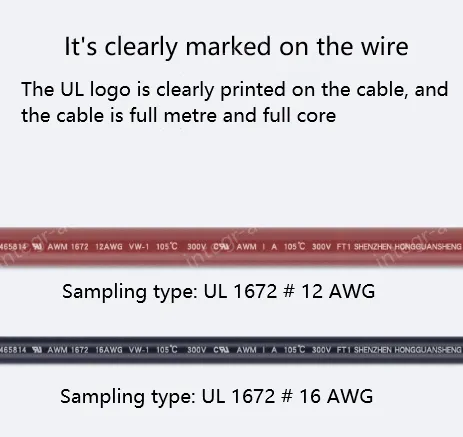 Transformer Cable 10AWG Black