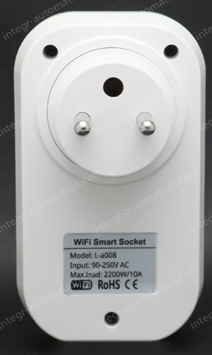 Smart socket LSPA8 Israeli regulations