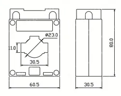 Current transformer YDBH0.66-40I-A-750/5A closed transformer
