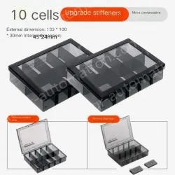 Two thickened material 12 grids, detachable - black black