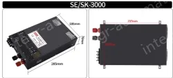 High-power switching power supply 3000W 110V