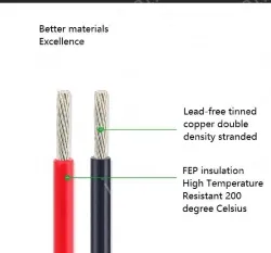 Teflon Wire Cable 24AWG Brown 7 cores