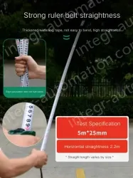 Upgraded feel - 7.5 meters - ruler width 25mm - 91336A