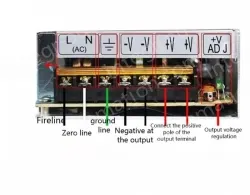 AC 220V to DC transformer 24V 15A 360w