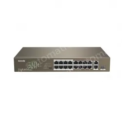 16FE+2GE/1SFP Desktop Switch With 16-Port PoE