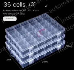 Shoot 1 shot 3 thickened material 36 grids