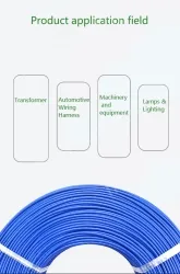 Transformer Cable 12AWG Yellow to Green
