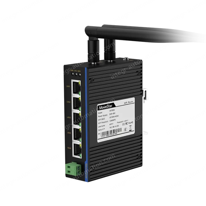 5 Ports Din-Rail Industrial WIFI Wireless Router