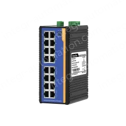 [100 Gigabit 16 Port] ring network management industrial switch