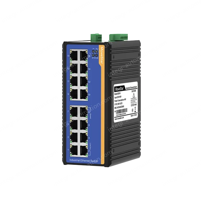 [100 Gigabit 16 Port] ring network management industrial switch