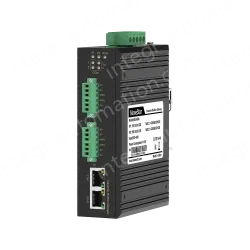 4 Ports RS485 to 2 Ports Ethernet Modbus Industrial Smart Gateway