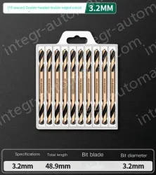 10 double-ended 3.2mm