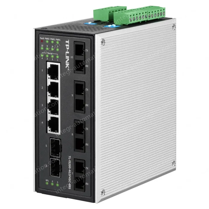 Layer 2 management of 10 port industrial switches