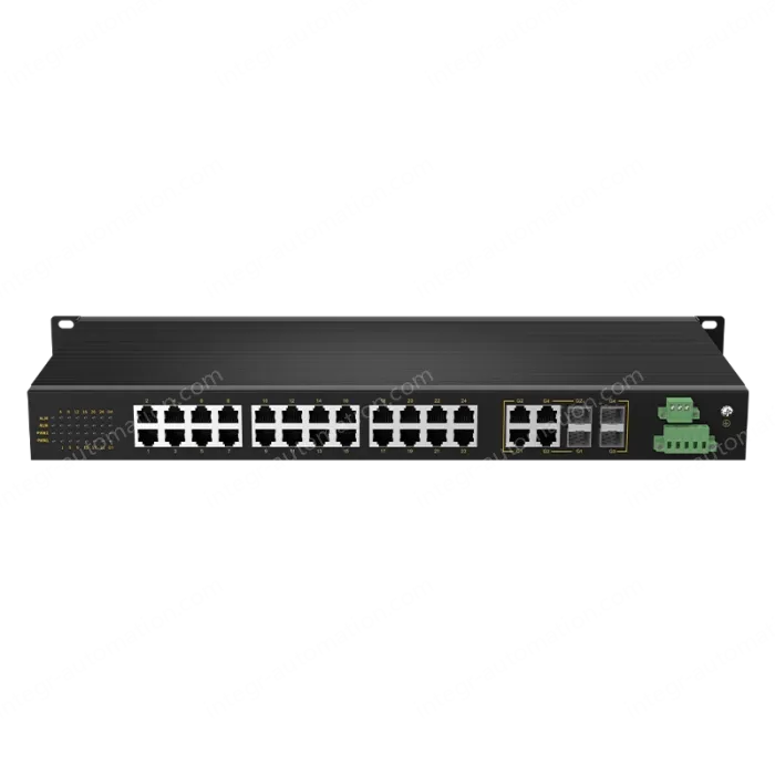 [4 Gigabit + 24 Gigabit Battery] managed industrial switch