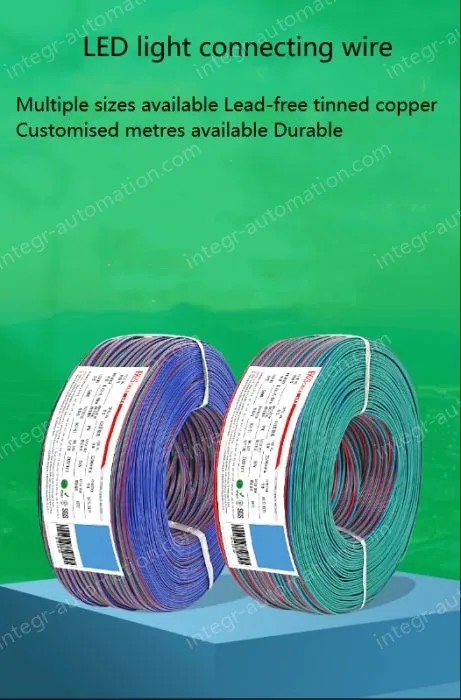 LED light connecting cable 20AWG*2 and (21/0.14TS)