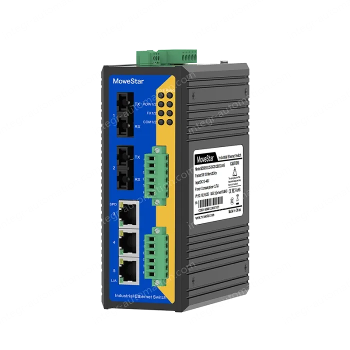 [100 Gigabit 2 Optical 3 Electrical] 2 Serial Port Ring Network Management Industrial Switch