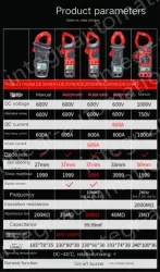 DE66A Measure AC Current No NCV