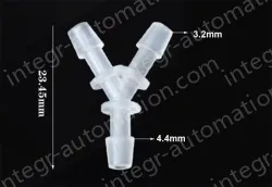 3.2mmY-shaped tee
