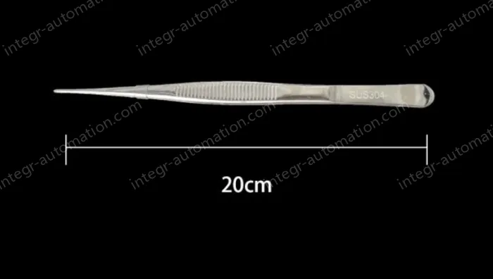Stainless steel tweezers Straight tip (304 models) 20cm