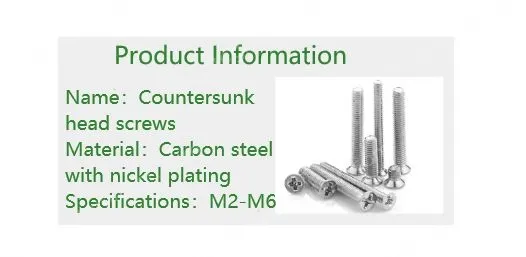 Electronic screws M1.4*8