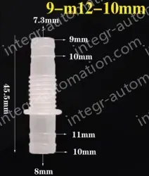 9-M12-10-Feed-through plastic connectors