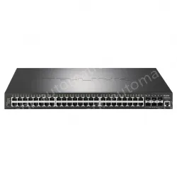 54 port 10 Gigabit uplink stacked Layer 3 managed PoE switches