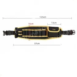 Yellow thickened tool belt bag partial bag