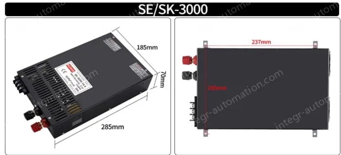 High-power switching power supply 3000W 220V