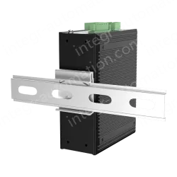 [100 Gigabit 4 Optical 4 Electrical] Ring Network Management Industrial Switch