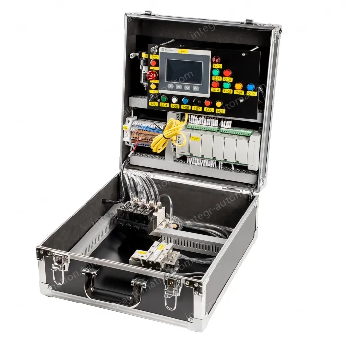 AB Micro850 Pneumatic Component Sequence Control Training Box(Without HMI)