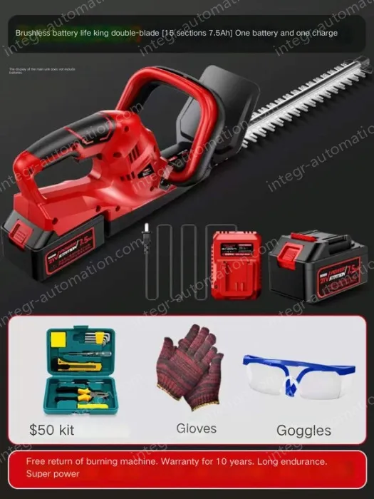 Brushless battery life king double-edged 15 cells 7.5Ah one battery and one charge