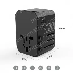 Hot sale PD travel adapter KRUSB-WLG3301B
