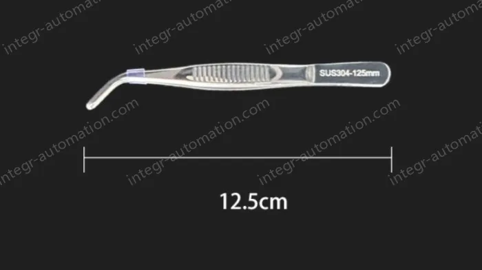 Stainless steel tweezers Curved round head (304 models) 12.5cm