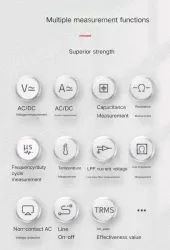 DE66A Measure AC Current No NCV