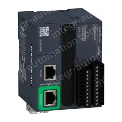 TM221ME16T controller M221 16 IO transistor PNP Ethernet