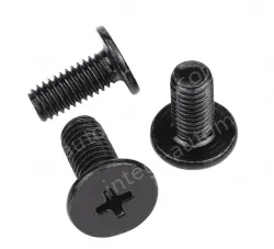 Carbon steel thin head screws M6*22*12