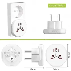 DE FR plug adapter KRSAP-WLH010324