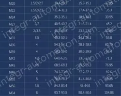 M12 5 pcs Anti-Thread