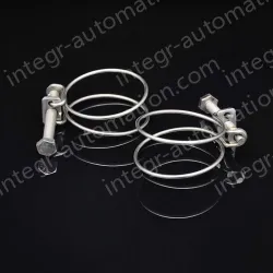 Double steel wire hose clamp 201 material 24-27*3 [wire diameter]