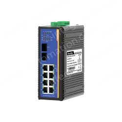 10 Ports Full Gigabit Layer 2 Managed DIN RAIL Industrial Ethernet PoE Switch