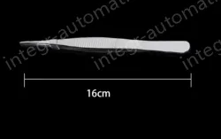 Stainless steel tweezers Straight tip (thick) 16cm