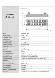 IP67 IO-link master EtherCAT protocol