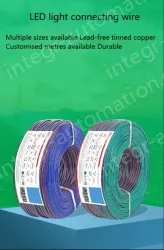 LED light connecting cable 22AWG*6 and (17/0.14TS)