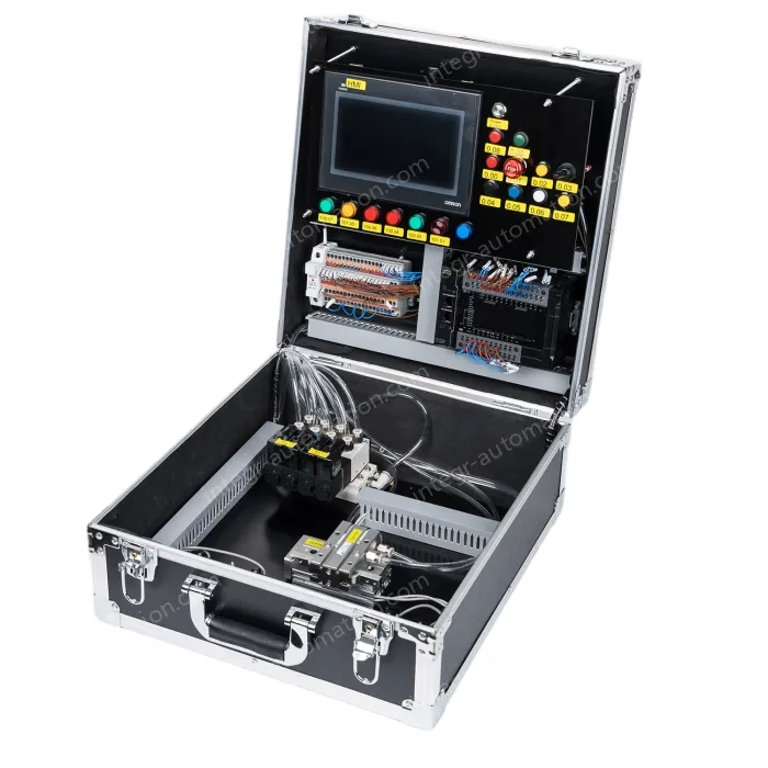 OMRON NX1P2 Pneumatic Component Sequence Control Training Box(Without HMI)